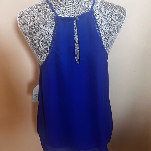 Altar’d State Royal Blue Spaghetti Strap Tank Top Sz Medium NWT - Picture 8 of 8